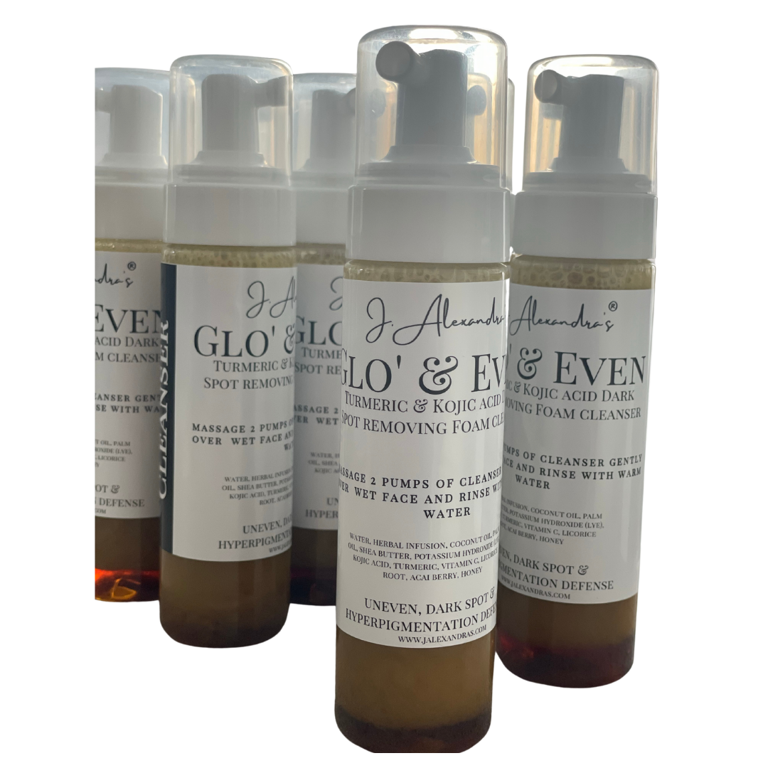 Glo' and Even Turmeric & Kojic Acid Dark Spot Removing Foam Wash