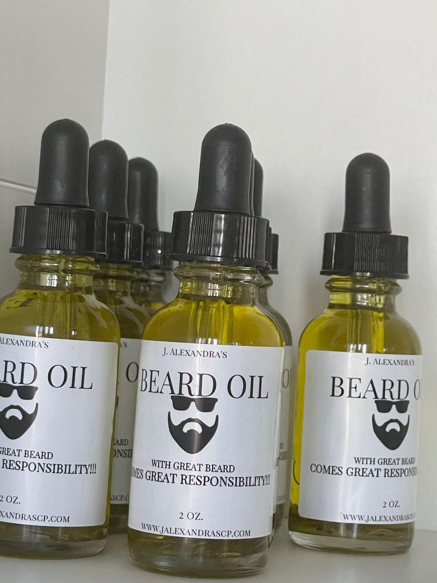 “Get Bearded” Beard Oil