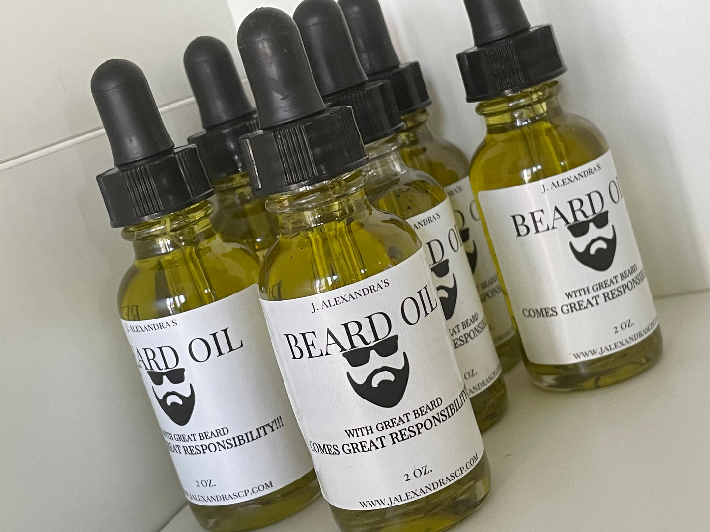 “Get Bearded” Beard Oil